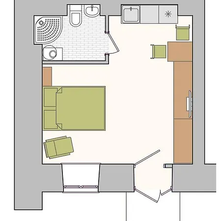 Studio Near Deribasovskaya Одесса